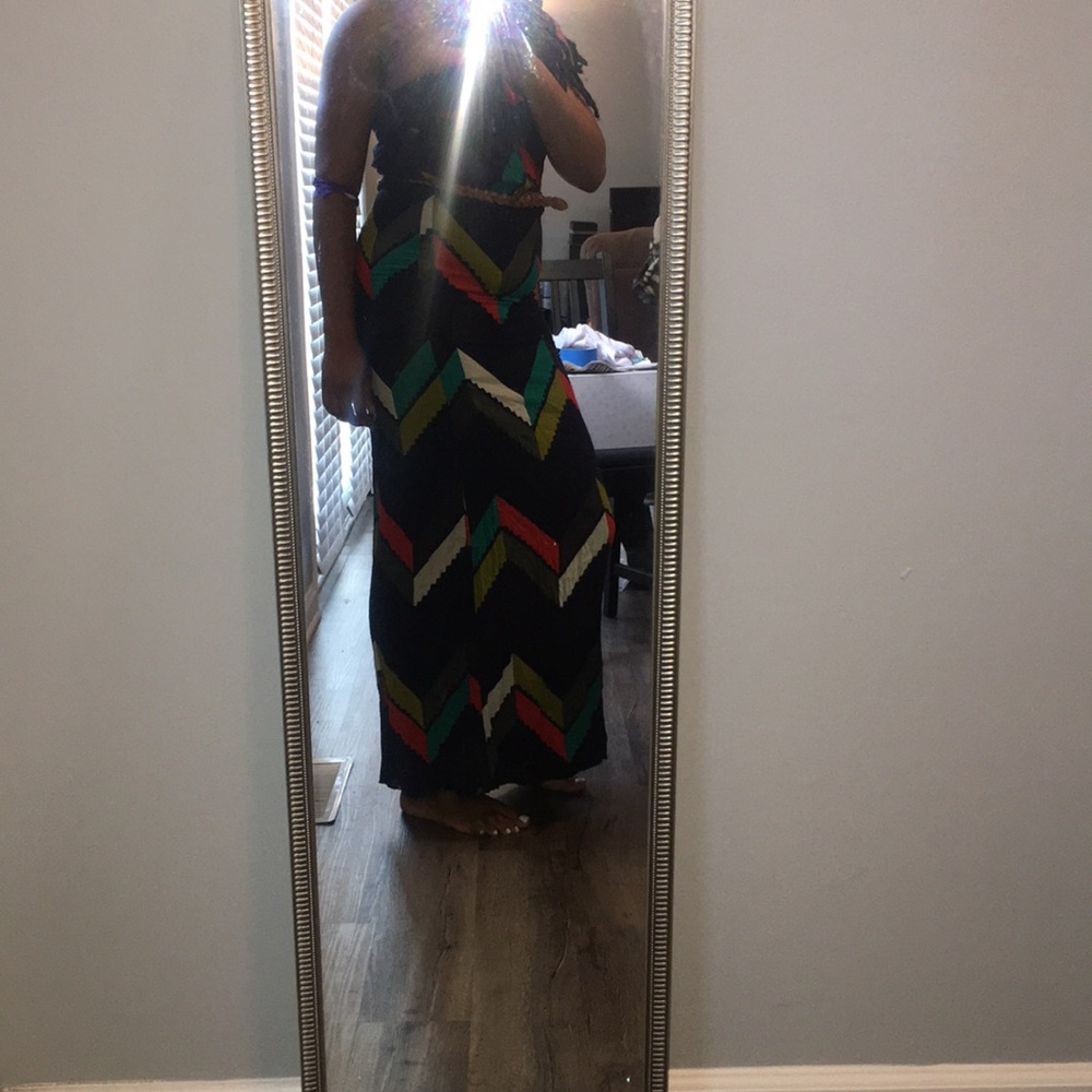 NWOT!Beautiful printed Strapless Maxi dress!